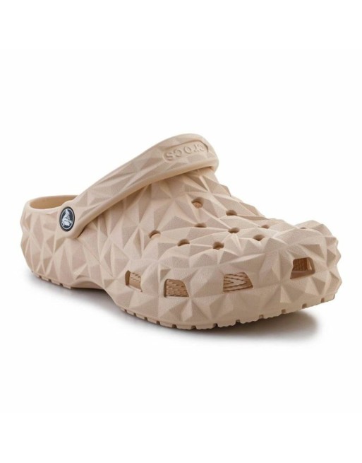 Zoccoli Crocs Classic Geometric Clog Beige