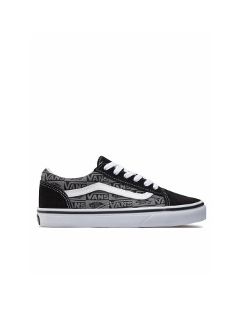 Sports Trainers for Women Vans JN OLD SKOOL LOGO VN0A5EE6N421 Black