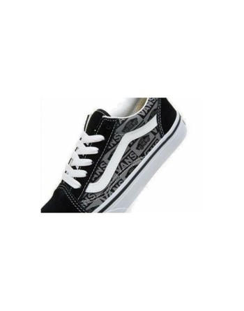 Sportssneakers til damer Vans JN OLD SKOOL LOGO VN0A5EE6N421 Sort