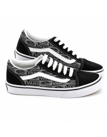 Zapatillas Deportivas Mujer Vans JN OLD SKOOL LOGO VN0A5EE6N421 Negro