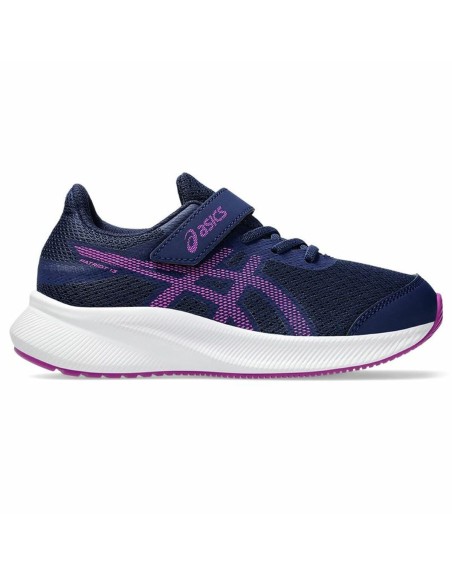 Running Shoes for Kids Asics Patriot 13 Ps Infantil Blue
