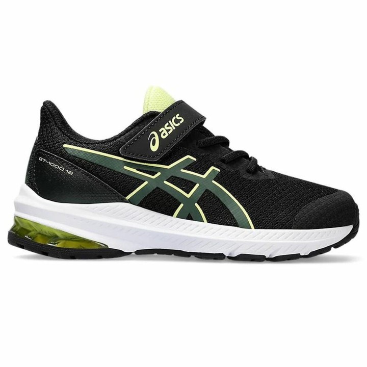 Løbesko til børn Asics GT-1000 12 PS Sort