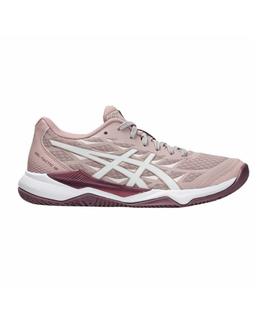 Zapatillas Deportivas Asics Gel-Tactic 12 Naranja Rosa Mujer Balonmano