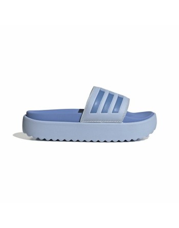 Schwimmbad-Slipper Adidas Adilette Platform Blau