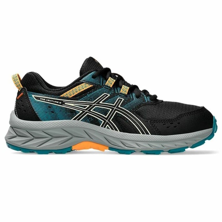 Sportssko til børn Asics Pre Venture 9 GS Blå Sort