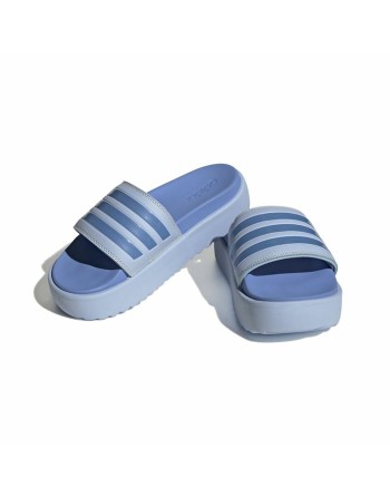 Schwimmbad-Slipper Adidas Adilette Platform Blau