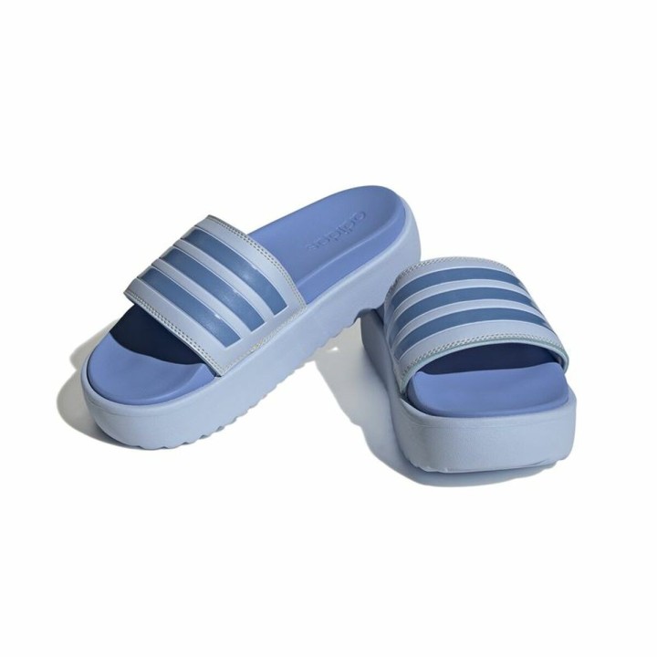Ciabatte da Piscina Adidas Adilette Platform Azzurro