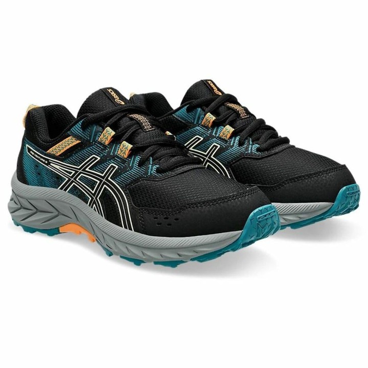 Sportssko til børn Asics Pre Venture 9 GS Blå Sort