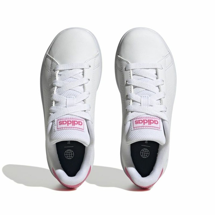 Jungen Sneaker Adidas Advantage Infantil Weiß