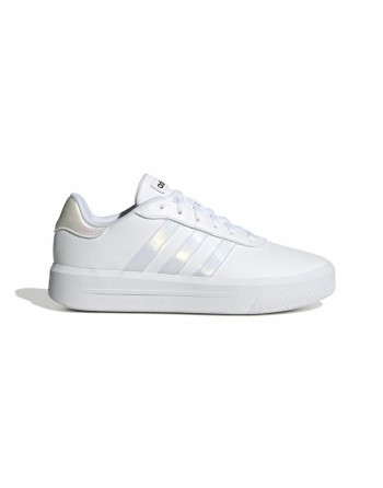 Sports Trainers for Women Adidas Court Platform White