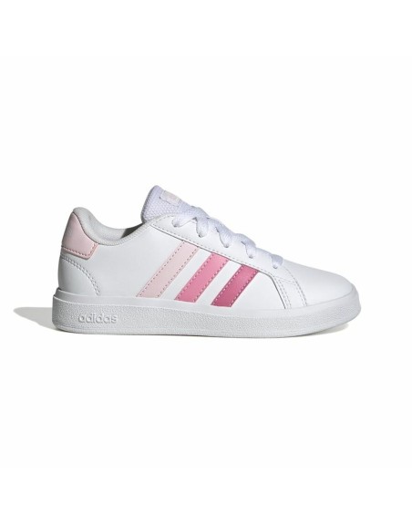 Zapatillas Casual Niño Adidas Grand Court 2.0 Blanco