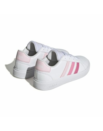 Zapatillas Casual Niño Adidas Grand Court 2.0 Blanco