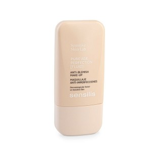 Cremet Make Up Foundation Sensilis Pure Age Perfection 02-sand Behandling mod ufuldkommenheder (30 ml)