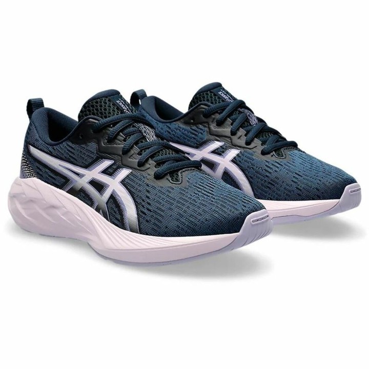 Zapatillas Deportivas Infantiles Asics Novablast 4 GS Azul Morado