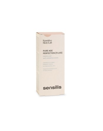 Cremige Make-up Grundierung Sensilis Pure Age Perfection 02-sand Anti-Schönheitsfehler (30 ml)