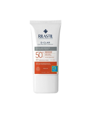 Fluide Solaire Anti-Tâches Rilastil Sun System D-Clar Spf 50+ Medium (40 ml)