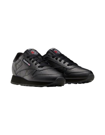 Scarpe da Tennis Casual Bambino Reebok CL LTHR 100010470 Nero