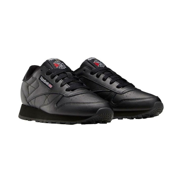 Kondisko til Børn Reebok CL LTHR 100010470 Sort