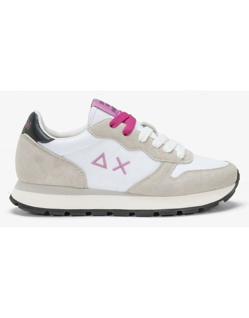 Casual Damenturnschuh SUN68 ALLY SOLID NYLON Z44201 01 Weiß