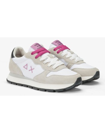 Casual Damenturnschuh SUN68 ALLY SOLID NYLON Z44201 01 Weiß