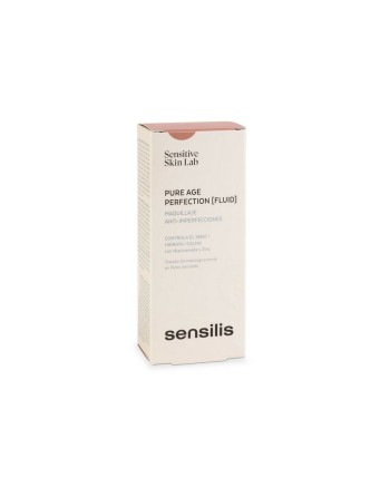 Base de Maquillaje Cremosa Sensilis Pure Age Perfection 05-pêche Anti-imperfecciones (30 ml)