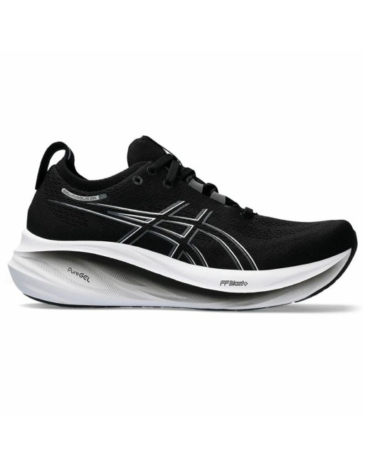 Laufschuhe für Damen Asics Gel-Nimbus 26 Schwarz Grau