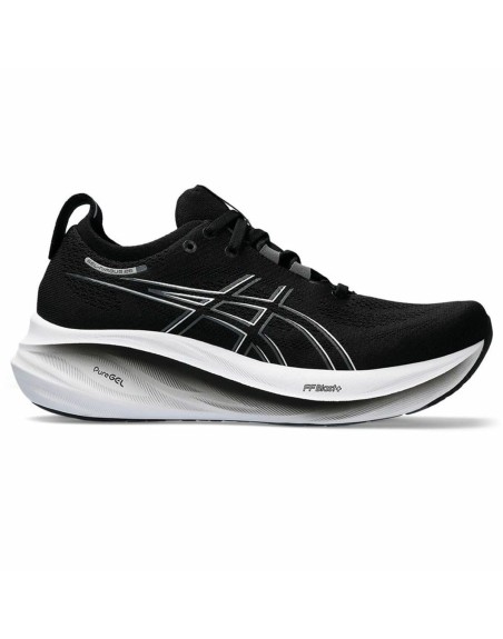 Laufschuhe für Damen Asics Gel-Nimbus 26 Schwarz Grau