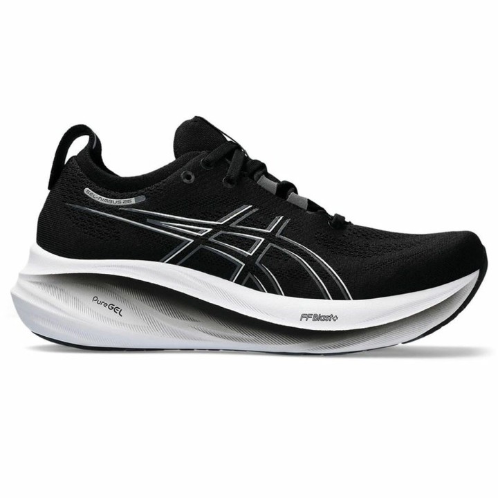 Sportssneakers til damer Asics Gel-Nimbus 26 Sort Grå