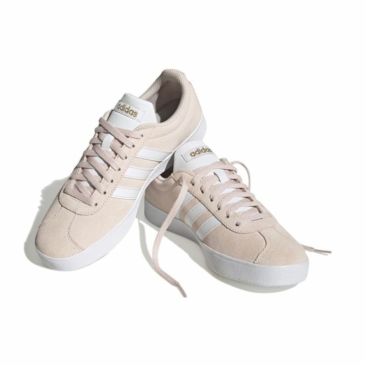 Scarpe da Running per Adulti Adidas VL Court 2.0 Beige