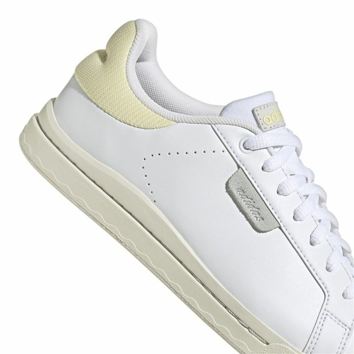 Løbesko til voksne Adidas Court Silk Hvid