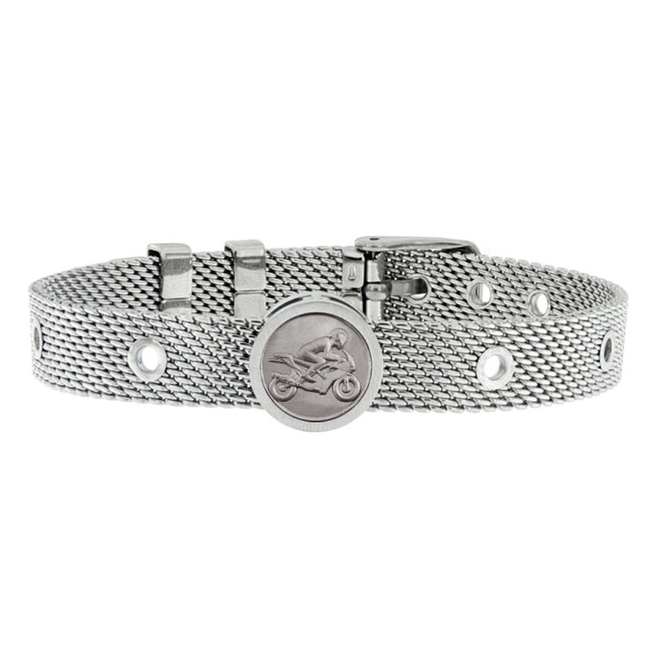 Bracciale Uomo Talent Jewels TJA-1-09-03-1-235 Argentato
