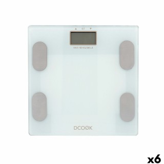 Digital badevægt Dcook Gallery Hvid Plastik (6 enheder)