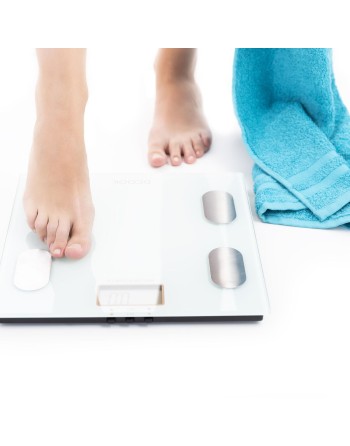 Bilancia Digitale da Bagno Dcook Gallery Bianco Plastica (6 Unità)