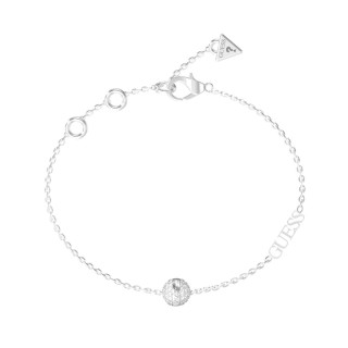 Armbånd til kvinder Guess JUBB04456JWRHS Sølvfarvet