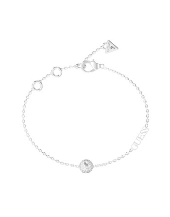 Armbånd til kvinder Guess JUBB04456JWRHS Sølvfarvet