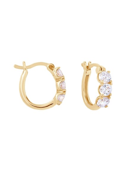 Ladies' Earrings Stroili 1685722 Golden