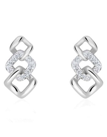 Boucles d´oreilles Femme Stroili 1671118 Argenté