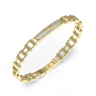 Damenarmreif Guess JUMB04414JWYGT-U Gold