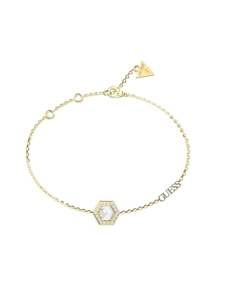 Pulsera Mujer Guess JUBB04650JWYGS Dorado