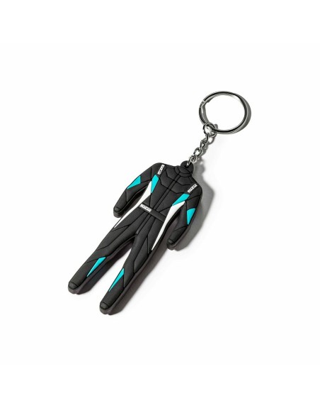 Porte-clés Sparco Leather Suit Racing Noir