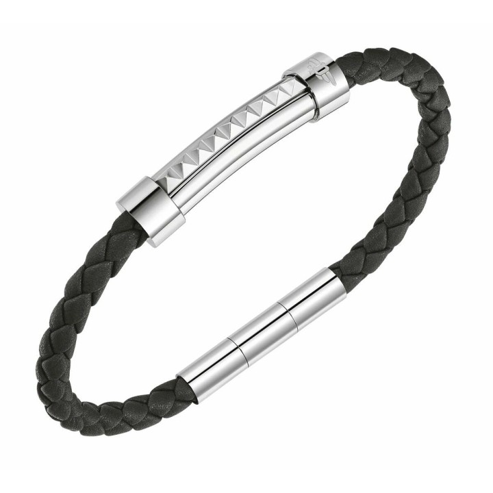 Armbånd til mænd Police PEAGB0001413 Læder 18 cm