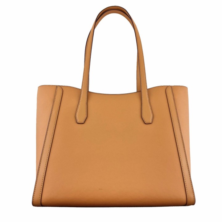 Women's Handbag Michael Kors Leida Brown 40 x 28 x 11 cm