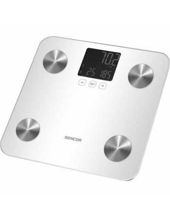 Bilancia Digitale da Bagno Sencor SBS 6025WH Bianco 180 kg