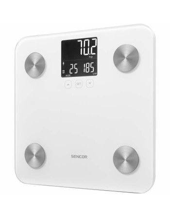 Digital badevægt Sencor SBS 6025WH Hvid 180 kg