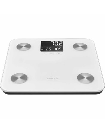 Digital badevægt Sencor SBS 6025WH Hvid 180 kg