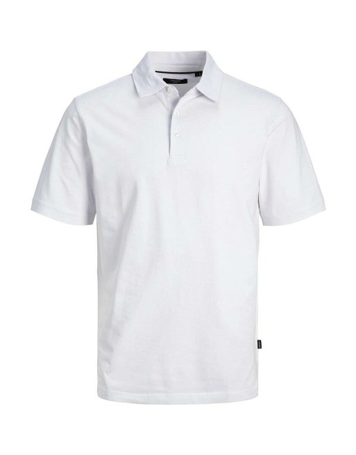 Herren Kurzarm-Poloshirt Jack & Jones JPRBLASPENCER SS POLO 12251349 Weiß