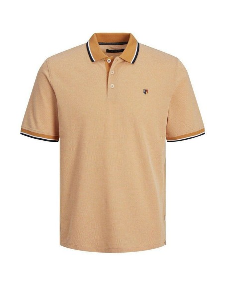 Polo de Manga Corta Hombre Jack & Jones JPRBLUWIN POLO SS NOOS 12169064 Naranja