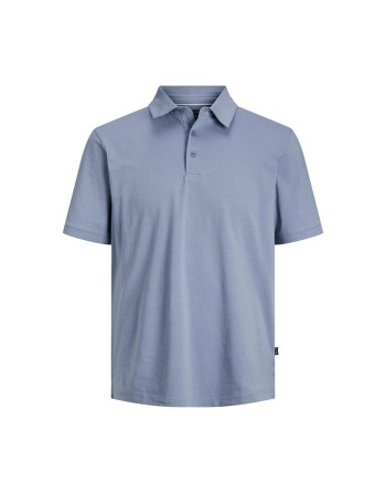 Polo à manches courtes homme Jack & Jones JPRBLASPENCER SS POLO 12251349 Bleu
