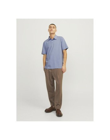 Herren Kurzarm-Poloshirt Jack & Jones JPRBLASPENCER SS POLO 12251349 Blau