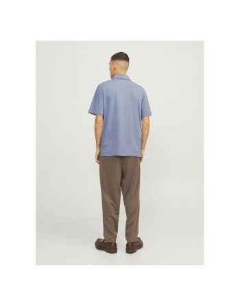 Polo à manches courtes homme Jack & Jones JPRBLASPENCER SS POLO 12251349 Bleu
